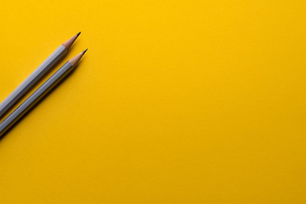 二本の鉛筆